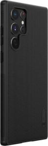 Nillkin Etui Nillkin Frosted Pro do Samsung Galaxy S22 Ultra (Czarne) uniwersalny 3