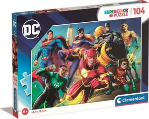 Clementoni Clementoni Puzzle 104el DC Comics JL 1 25721 1