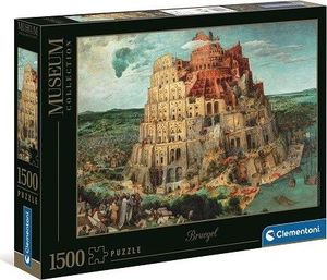 Clementoni Clementoni Puzzle 1500el Muzeum Breugel. Wieża Babel 31691 1