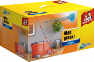 Mop JAN Niezbędny Mop rotacyjny płaski MAXI (8571023876) 4