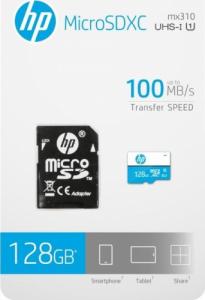 Karta HP mx310 MicroSDXC 128 GB Class 10 UHS-I/U1  (HFUD128-1U1BA) 2