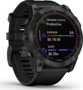 Zegarek sportowy Garmin Fenix 7X Solar Czarny  (010-02541-01) 4