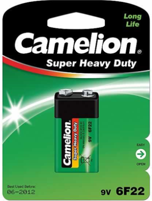 Camelion Bateria Super Heavy Duty 9V Block 450mAh 1 szt. 1
