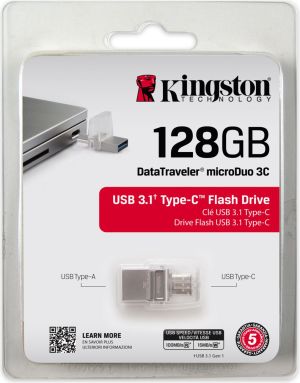 Pendrive Kingston DataTraveler microDuo 3C, 128 GB  (DTDUO3C/128GB) 5
