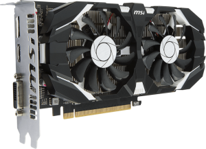 Karta graficzna MSI GeForce GTX 1050 2GT OC 2GB GDDR5 (128 Bit) DP, HDMI, DVI-D, BOX 3