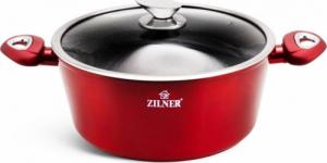 Zilner GARNKI z POWŁOKĄ GRANITOWĄ 8 ELE. ZILNER CHERRY RED ZL-8551 7
