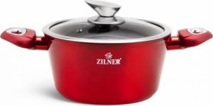 Zilner GARNKI z POWŁOKĄ GRANITOWĄ 8 ELE. ZILNER CHERRY RED ZL-8551 9