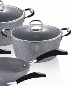 Berlinger Haus GARNKI GRANITOWE 18 ELE BERLINGER HAUS GRAY STONE TOUCH BH-6196 14