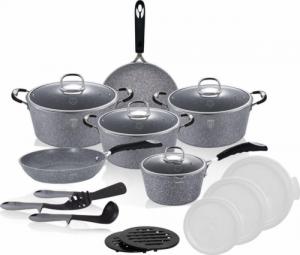 Berlinger Haus GARNKI GRANITOWE 18 ELE BERLINGER HAUS GRAY STONE TOUCH BH-6196 10