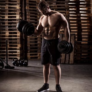 Tunturi hantel 14TUSCL354 winylowy 1 x 15 kg 3