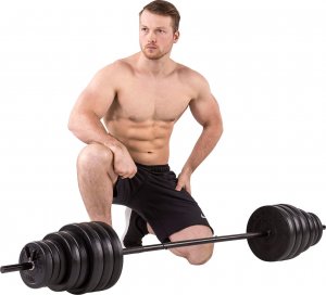 Tunturi Svorių ir grifo rinkinys Tunturi Vinyl, 50 kg 2