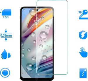 Braders Szkło Hartowane Płaskie do Motorola Moto G60 / G60s / G40 Fusion 5