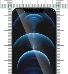 Braders Szkło Hartowane Płaskie 9H do iPhone 12 Pro Max 2