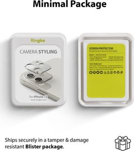 Ringke Nakładka na Obiektyw Ringke Camera Styling do iPhone 12 Mini Silver 8