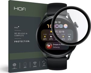 Braders Szkło Hybrydowe do Huawei Watch 3 46mm Black 1