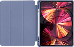 Etui na tablet Hurtel Stand Tablet Case etui Smart Cover pokrowiec na iPad mini 2021 z funkcja podstawki niebieski 3
