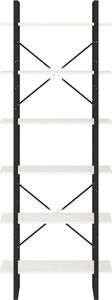 vidaXL Wysoki regał, biały, 80x30x210 cm, lita sosna 6