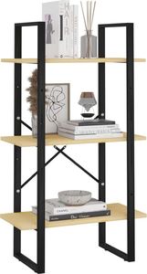 vidaXL Regał, 60x30x105 cm, lite drewno sosnowe 4