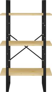 vidaXL Regał, 60x30x105 cm, lite drewno sosnowe 6