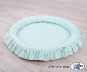 My Sweet Baby Gniazdko z falbanką - jasna mięta 12