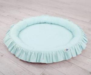 My Sweet Baby Gniazdko z falbanką - jasna mięta 13
