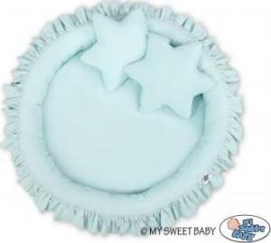 My Sweet Baby Gniazdko z falbanką - jasna mięta 8
