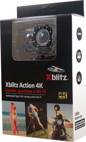 Kamera Xblitz Action 4K czarna 2
