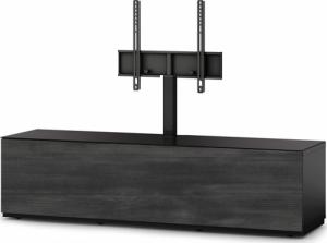 Sonorous Stolik RTV z uchwytem STA161F-BLK-BNW-BS 60'' 1