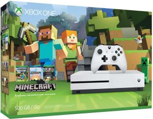 Microsoft Xbox One S 500 GB + Minecraft (ZQ9-00047) 1
