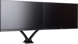 iiyama Uchwyt biurkowy na 2 monitory 10" - 27" (DS3002C-B1) 2