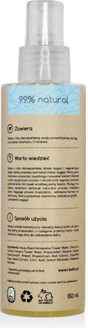 Resibo Tonik/mgiełka nawilżająca 150ml 3