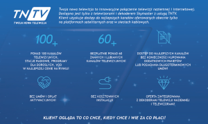 Telewizor Skymaster 42SF1000 z dekoderem Twojej Nowej Telewizji 4