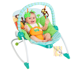 Bright Starts Leżaczek/Siedzisko żabka 18 KG (BS 60127) 3