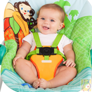 Bright Starts Leżaczek/Siedzisko żabka 18 KG (BS 60127) 5