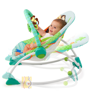 Bright Starts Leżaczek/Siedzisko żabka 18 KG (BS 60127) 7