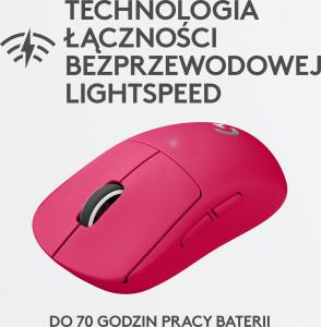 Mysz Logitech G Pro X Superlight Pink  (910-005956) 4