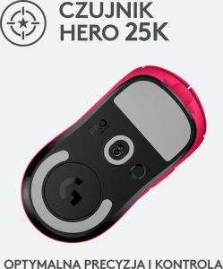 Mysz Logitech G Pro X Superlight Pink  (910-005956) 5