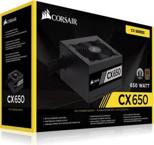 Zasilacz Corsair CX650 650W (CP-9020122-EU) 8