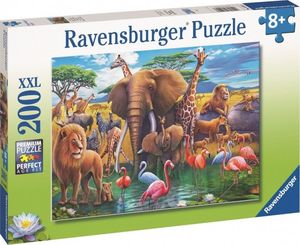 Ravensburger Puzzle dla dzieci 2D Dzikie zwięrzeta 200 elementów 1