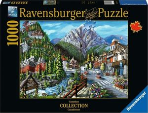 Ravensburger Puzzle 2D 1000 elementów Witamy w Banff 1