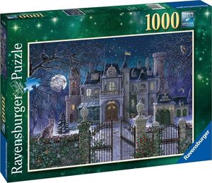 Ravensburger Puzzle 2D 1000 elementów Świąteczna posiadłość 1