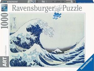 Ravensburger Puzzle 2D 1000 elementów Wielka fala w Kaganawie 1
