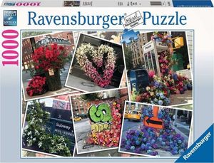 Ravensburger Puzzle 2D 1000 elementów NYC błysk kwiatów 1
