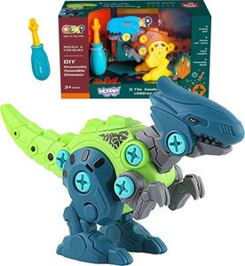 Figurka Woopie Dinozaur do Skręcania Raptor Zestaw Konstrukcyjny w Pudełku + Śrubokręt (41014) 1