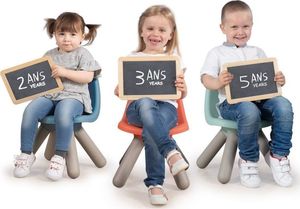 Smoby SMOBY Krzesełko z Oparciem Ogrodowe Do Pokoju Zielone 5