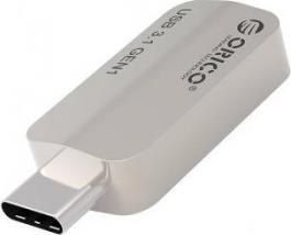 Adapter USB Orico USB-C - USB Szary  (CTA2-SV) 1