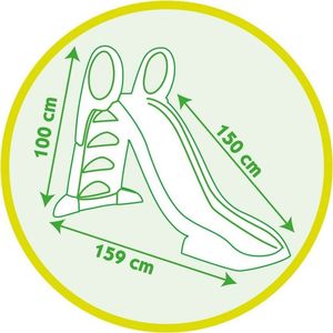 Smoby Zjeżdżalnia My Slide Ślizg Wodny 150 cm 2