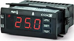 APAR Regulator temperatury Pt100 3Wy przekaź. (2 progiAlarm) obudowa 75 x 33 mm 230VAC SCL213E3/B, APAR, MDI-APSCL213E3B00. 1