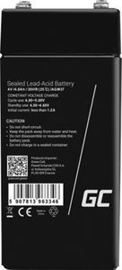 Green Cell Akumulator żelowy 4V 4AH (AGM37) 4
