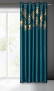 Eurofirany Zasłona Gotowa 140 x 250 Przelotka Harmony C.Turkus 4